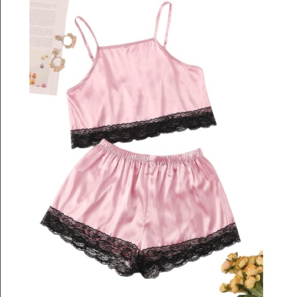SweetRocks Other - Satin Lacy Sexy Sleepwear